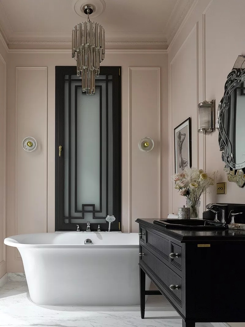 這樣的浴室設計，最有腔調(diào)！