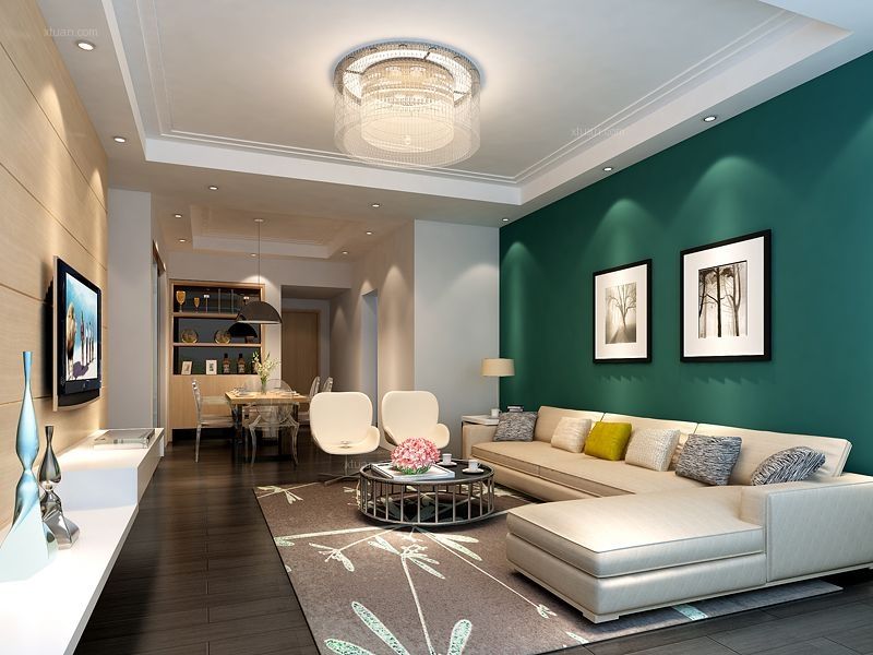 客廳裝修成這樣，30年都不過時！